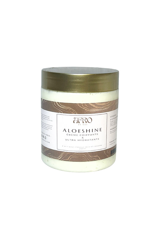 Crème cheveux afro - Aloeshine Aloe Vera